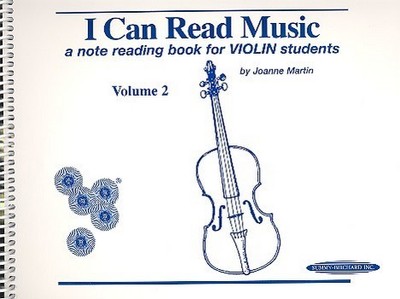I can read Music vol.2 - A note reading book for violin students