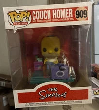 Funko POP! Deluxe The Simpsons Couch Homer Watching TV Vinyl Figure 909 