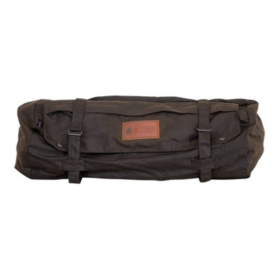 Outback Trading Co. Oilskin Brown Snap Cantle Bag 2004-BRN