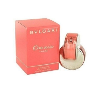 OMNIA CORAL by Bvlgari 1.35  EDT Spray Women's Perfume 1.4 oz NEW in retail box
