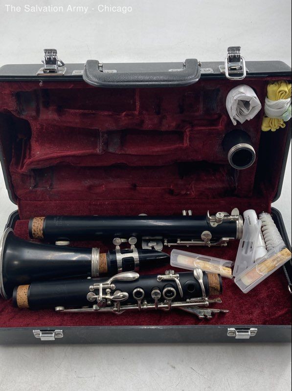 Black Open Hole Musical Instruments Alto Clarinet Hard Carrying Case