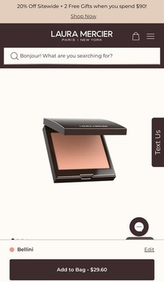 BRAND NEW Laura Mercier Blush Color Infusion Bellini 