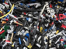 100 g LEGO Technik Kleinteile bunt gemischt Kiloware Technic