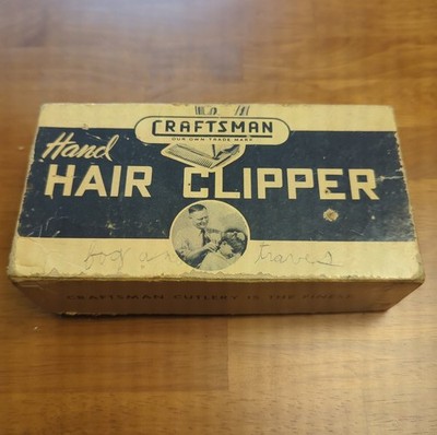 Vintage Craftsman Hand Hair Clippers (2)