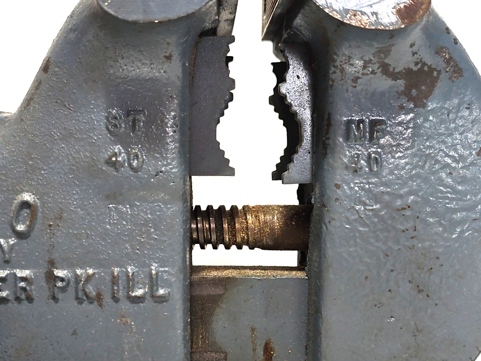 Vintage Torco 40 Vise 4" Swivel Base Made By Wilton Schiller Pk ILL USA