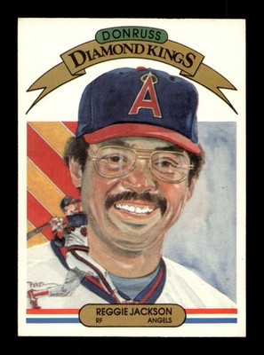 1983 Donruss #3 Reggie Jackson DK Angels NEAR MINT *7w