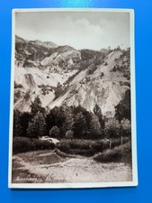 SERAVEZZA LE CAVE DI CERAGIOLA CARTOLINA BIANCO E NERO SPEDITA 1952
