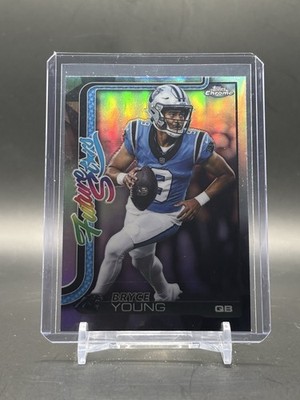 BRYCE YOUNG Future Stars Refractor 2025 Topps Chrome Football FS-17