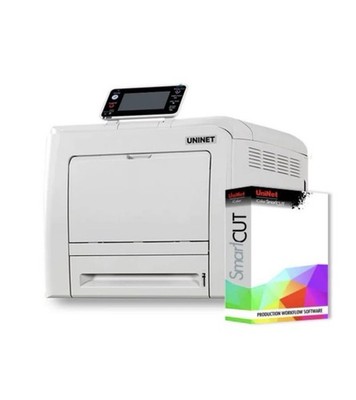 UNINET iColor 550 White Toner Printer + Pro RIP software Bundle