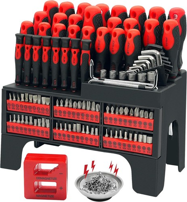 #ad 118PCS Precision Magnetic Screwdriver Set with Precision Screwdriver KitBit Set $49.87