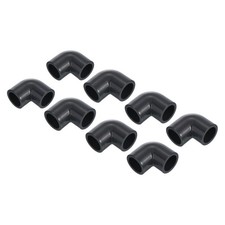 8Pcs UPVC Pipe Fitting Elbow 20mm Socket 90 Degree Adapter Connector Gray