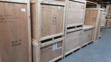 Wooden crates for shipping