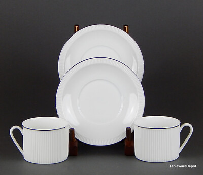 Arzberg SPARTA SECUNDA Set: 2 Cups & 2 Saucers, MINT UNUSED Condition! Germany