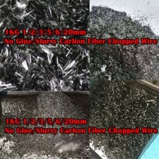 No Glue/Slurry Carbon Fiber Chopped Wire Forged cut short Fibre Filament 1KG
