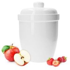 Rumtopf Rumbar 4,8 Liter I Steingut I Gärtopf Sauerkrauttopf Gurkentopf