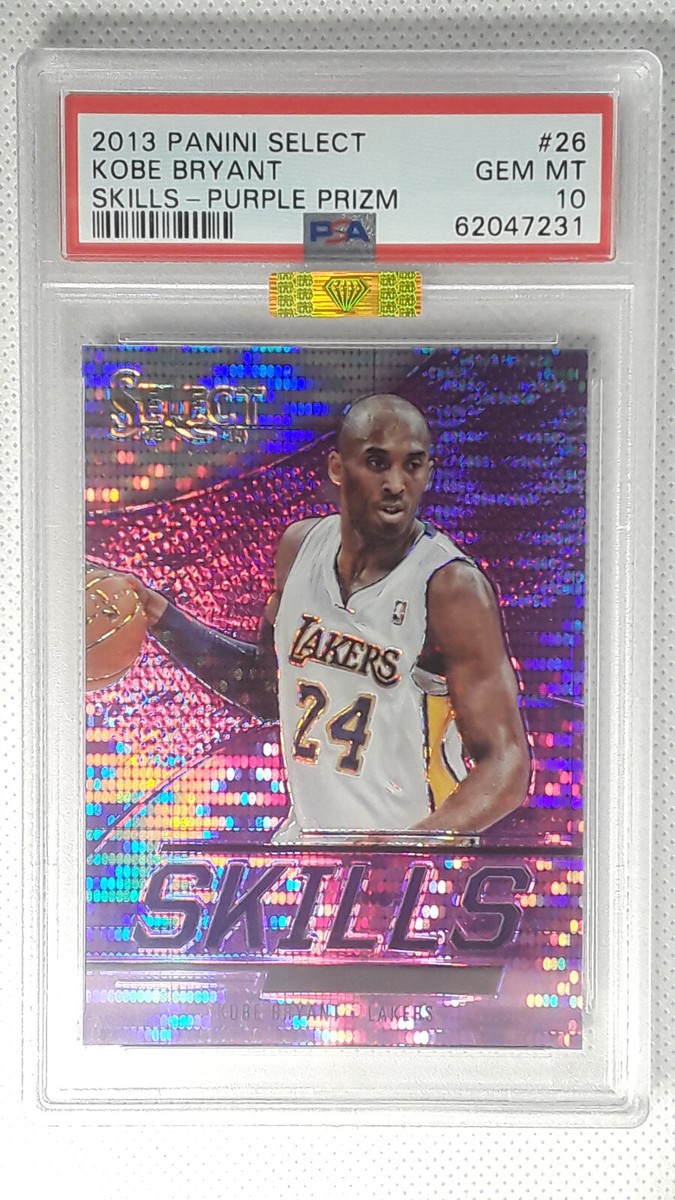 2013-14 Select SKILLS Purple Prizm /99 MBA GOLD DIAMOND Kobe