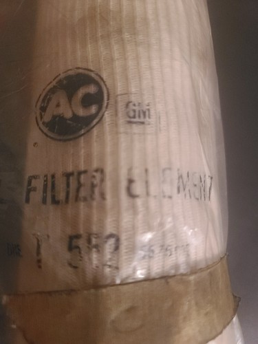 NEW FACTORY SEALED AC DELCO FUEL FILTER ELEMENT (Diesel) #T552F - Picture 2 of 2