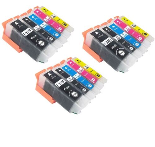 1, 5...15 Cartouches d'encre compatibles Epson Série T3357 T33 XL T3351 T33XL - Photo 11/12