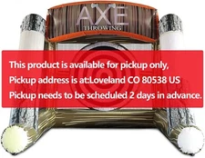 Used PVC Inflatable Axe Throwing Game  Ball Toss Target Dart Board SELF-PICKUP