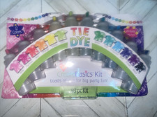 Create Basics 93 PC Tie Dye Party Group Activities Kit 12 Colors 20 Bottles