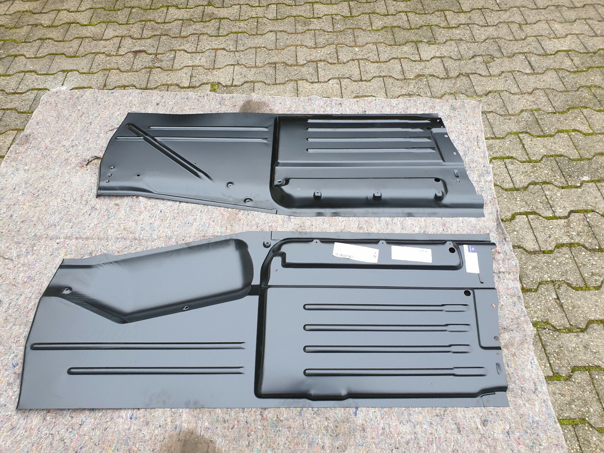 NEU NOS Mercedes W107 R107 C107 Coupe Hauptboden Boden L+R Main 