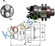 WORK CURRENT RELAY 12V/200A NUMBER OF POSTS 4PCS