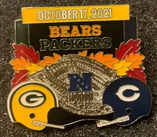 Green Bay Packers vs Chicago Bears 2021 Game Day  Collector Pin