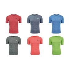 UA Under Armour Men's Logo Tee Top Athletic Muscle Gym Shirt New With Tags