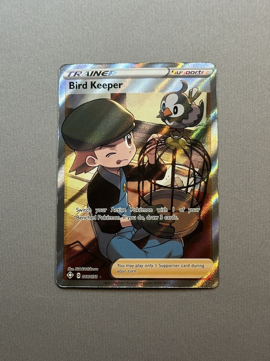 Pokémon TCG Bird Keeper Shining Fates 066/072 Holo Ultra Rare | eBay
