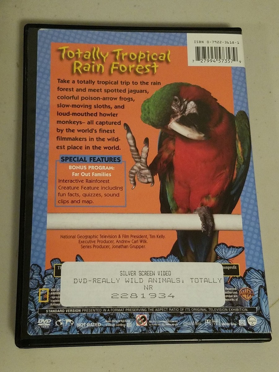 (未使用･未開封品)Really Wild Animals: Totally Tropical Rain Forest [DVD] Really Wild Animals Totally Tropical Rain Forest DVD New
