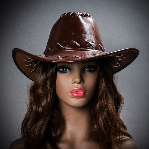 Vaquero y Vaquera Fiesta Occidental LED NEÓN Luz Verano Noche Fiesta Sombrero Para Adulto - Imagen 5 de 30