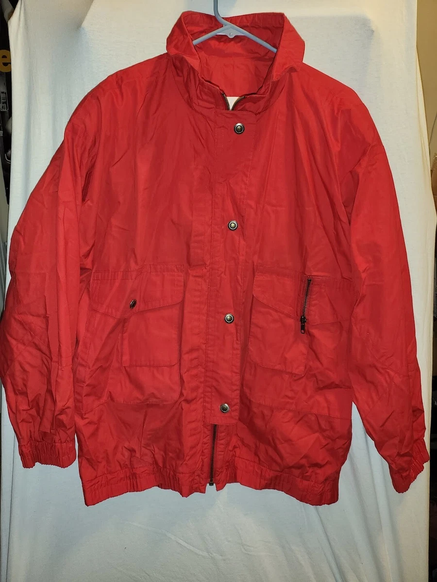 London fog red clearance jacket