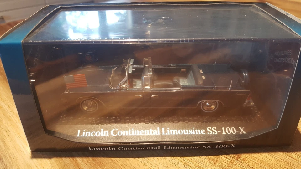 lincoln continental limousine SS-100-X 1/43 atlas - Photo 2/4