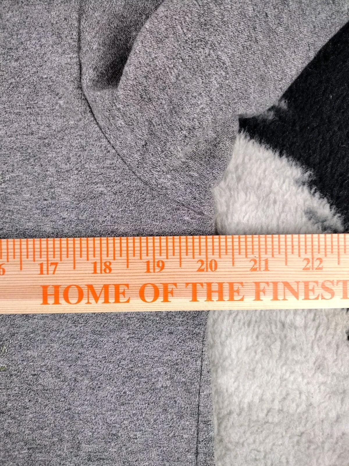 FILA T shirt a righe uomo taglia media grigio