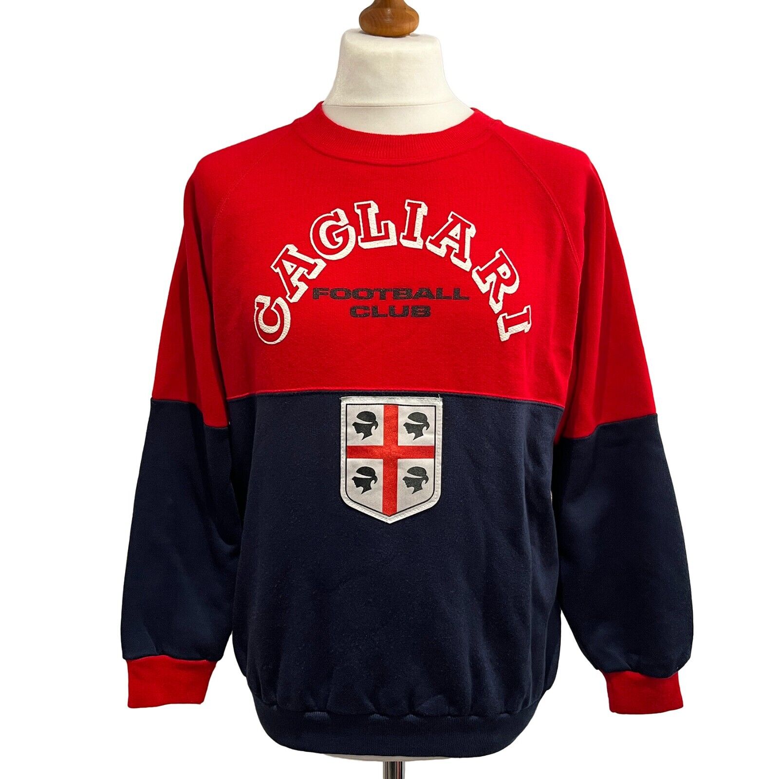 Genoa FC Le Felpe Dei Grandi Club Sweatshirt Vintage 90s 