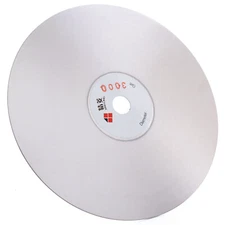 Grit 3000 Diamond coated 6" inch Flat Lap wheel Lapidary lapping polishing disc