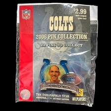 NFL Indianapolis Colts 2006 Collection Lapel Hat Jacket Pin Tony Dungy Indy Star