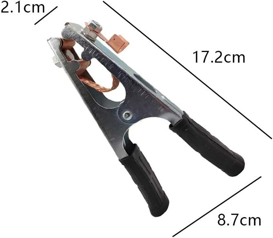 LSTCPGLAI Welding Machine Ground Clamp 500A Ground Clamp with Rubber