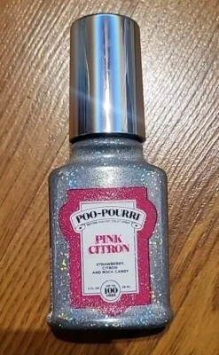 POO-POURRI Poo Pourri Pink Citron Strawberry Rock Candy before you go toilet spray 2oz RARE
