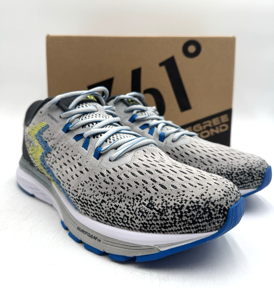 361 Degrees SPIRE 4 Men's Light Grey Athletic Sneakers – Multiple Sizes Available