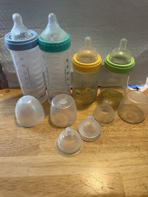 4 PLAYTEX DROP INS NURSERS 4oz 8 Oz 9oz With Nipples. 2002-2005