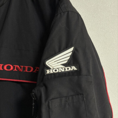 HONDA カバーオール 赤・黒 Honda Racing　サイズM HONDA カバーオール 赤・黒 Honda Racing サイズM HONDA