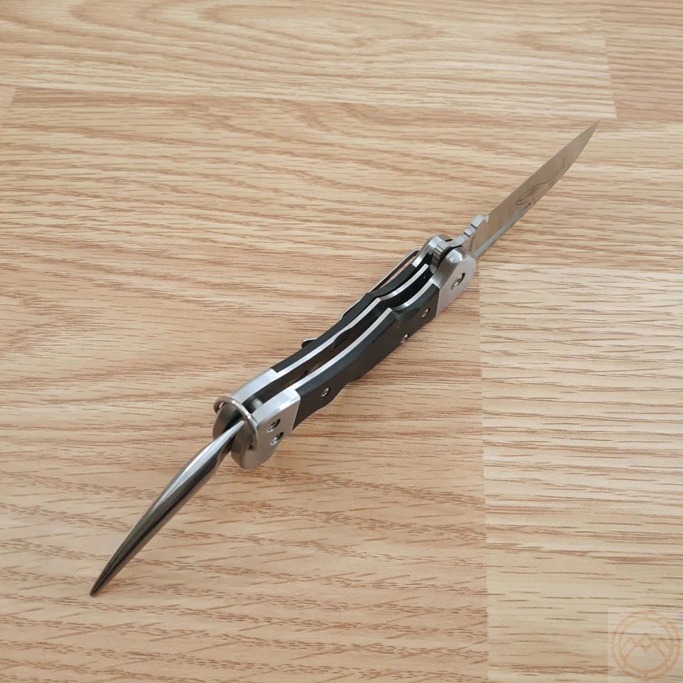 Myerchin Generation 2 Crew Pro Folding Knife 2.5" German Steel Blade G10 Handle - Image 4 of 4