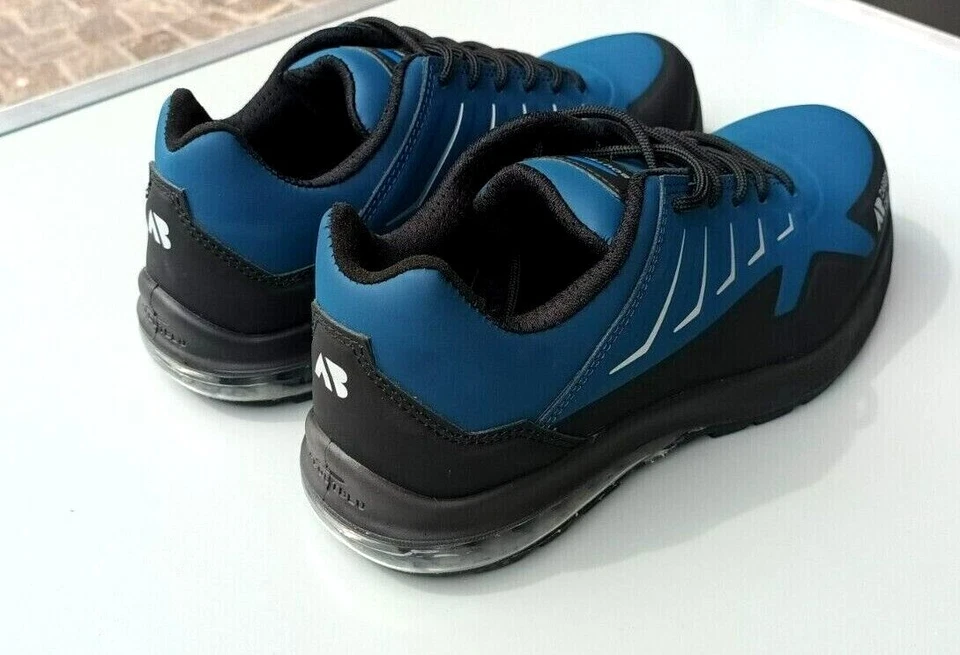 Scarpe da Lavoro MARS LOW ABOUT BLU S3 ESD SRC HRO DGUV 112-191 PANTHER - Immagine 3 di 4