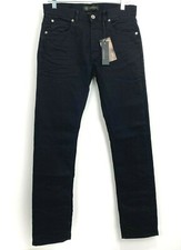 VERSACE Dark Blue Mitchel Fit Distressed Slim Fit Denim Jeans 30 NWT