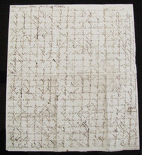 CIVIL WAR PORT ROYAL SOUTH CAROLINA NEW YORK OFFICER LETTER  1863