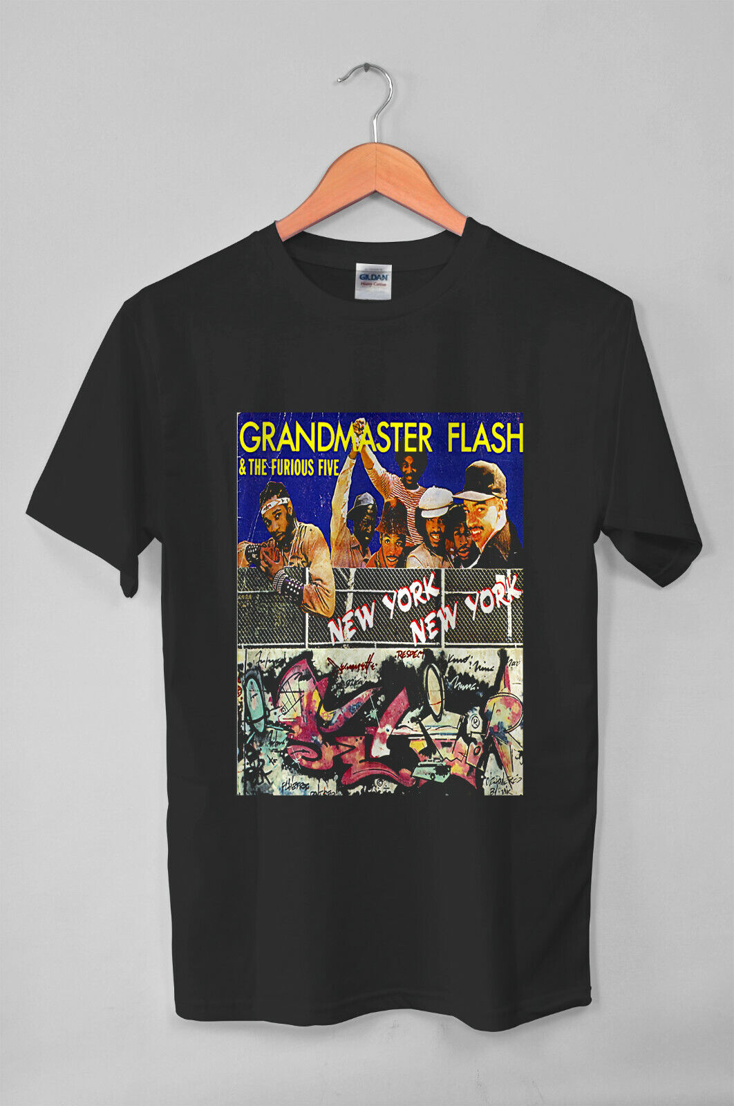 Grandmaster Flash and The Furious Fivein somewhat more normal attire.