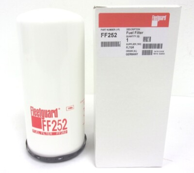 FF252 NEW FOR FLEETGUARD SPIN-ON FUEL FILTER BF9927 P551004 33177 LFF6289