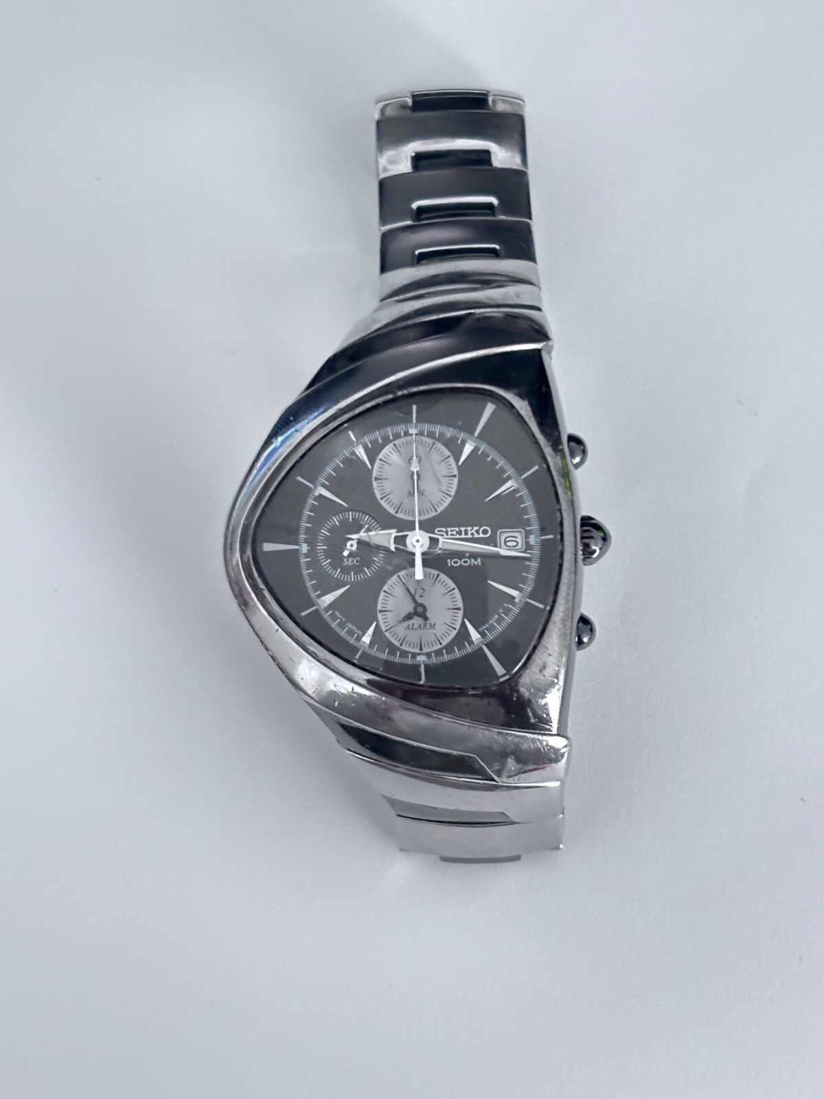 Seiko Mens Vintage Elite Club Chronograph Quartz Watch