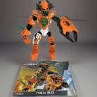 LEGO Bionicle Hero Factory Ordeal of Fire 2068: Nex 2.0 (complete) AND Movie